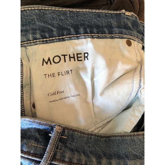 Mother - The Flirt Fray Jeans in Cold Feet - Picture 5 of 6